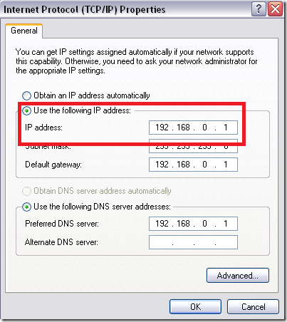 Local IP Address