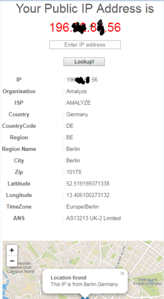 What is My Public IP address ?