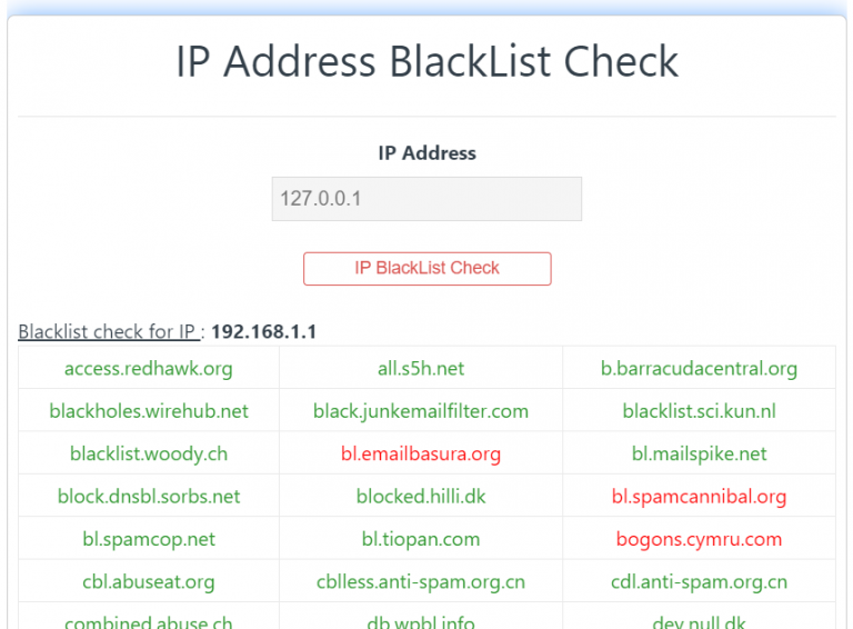 Is your ip address blacklisted learn more about ip address blacklisting ipconfig in