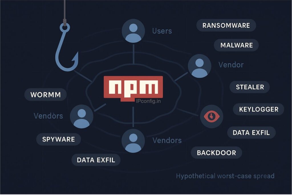 When a supply-chain flicker becomes a wildfire: a realistic “what-could-have-been” from the npm compromise